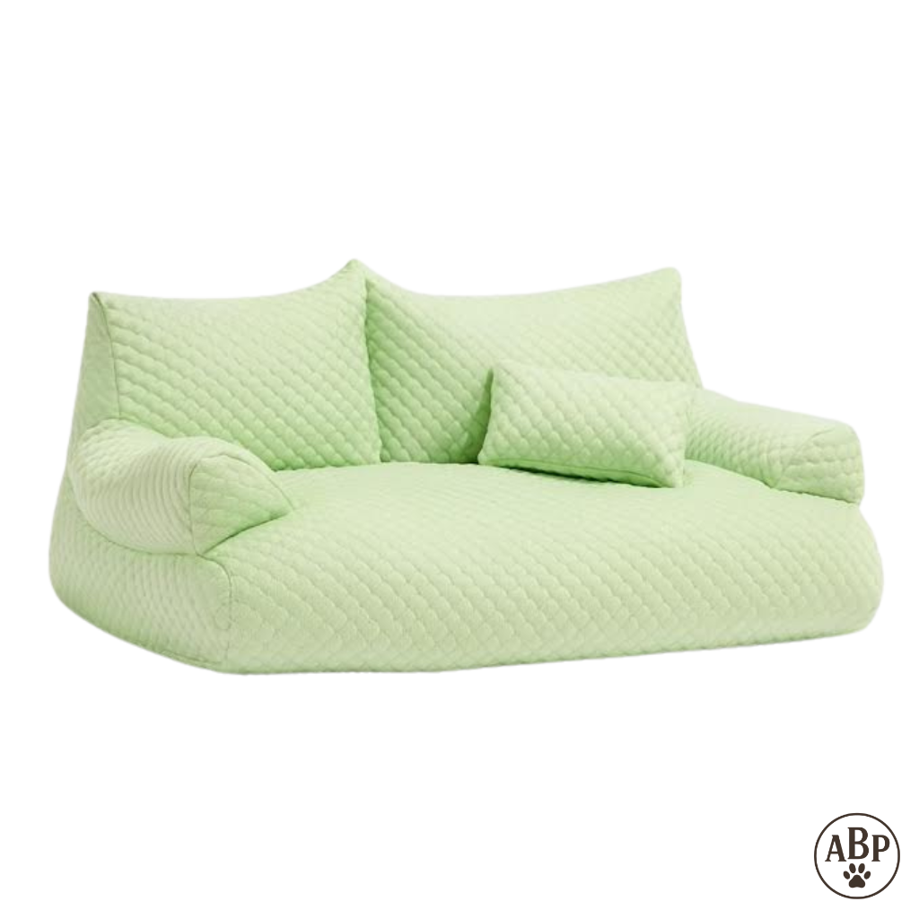 Canapé Lit pour Chien & Chat – Panier Moelleux Déhoussable, Confort Premium et Design Élégant