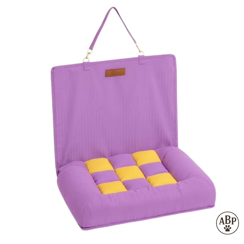 Tapis de Siège Auto pour Chien – Matelas de Voiture Confortable et Sécurisé – Protection Siège + Coussin Antidérapant Déhoussable