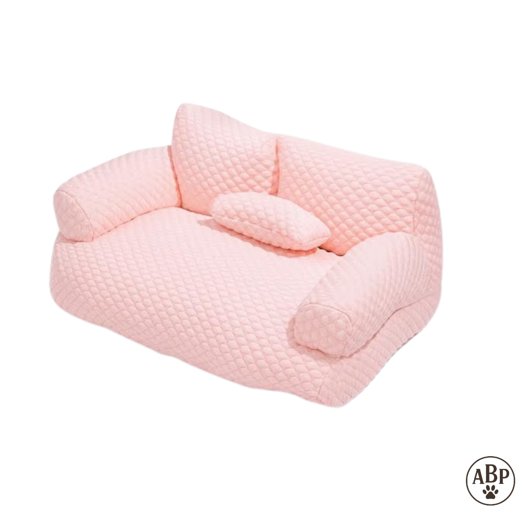 Canapé Lit pour Chien & Chat – Panier Moelleux Déhoussable et Design Élégant