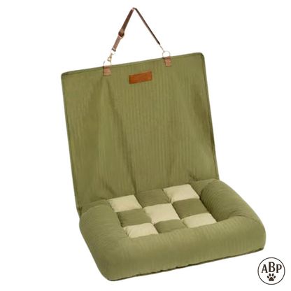 Tapis de Siège Auto pour Chien – Matelas de Voiture Confortable – Protection Siège + Coussin Antidérapant Déhoussable