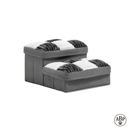 Escaliers pour chien et chat pliables avec coussins moelleux – Marchepied antidérapant pour lit, canapé et voiture