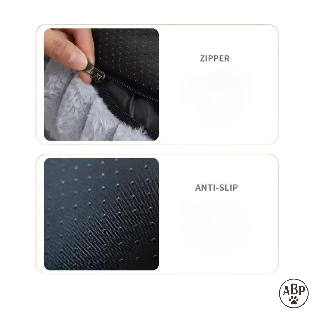 Tapis pour chien et chat doux avec rebords – Matelas antidérapant, lavable et confortable pour animaux