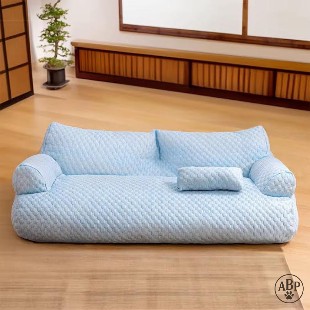 Canapé Lit pour Chien & Chat – Panier Moelleux Déhoussable, Confort Premium et Design Élégant