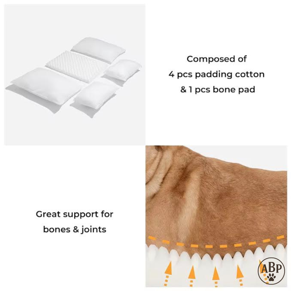 Canapé Lit pour Chien Design – Sofa Douillet Rayé Noir & Blanc ou Beige | Panier Luxe Confortable