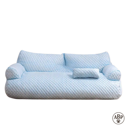 Canapé Lit pour Chien & Chat – Panier Moelleux Déhoussable et Design Élégant