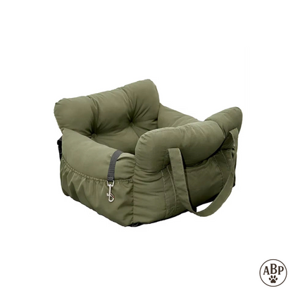 Siège de Transport & Lit Confortable pour Animaux – Panier Portable 2-en-1 pour Chien & Chat