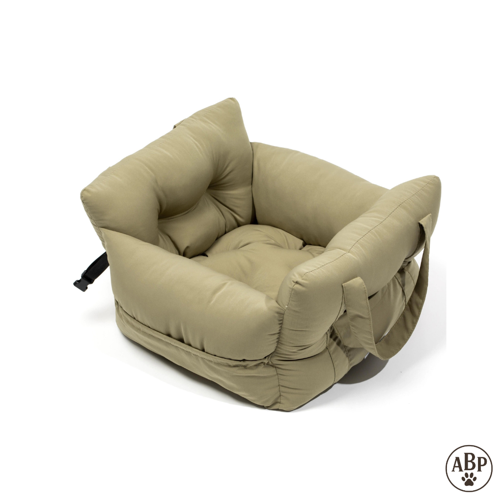 Siège de Transport & Lit Confortable pour Animaux – Panier Portable 2-en-1 pour Chien & Chat